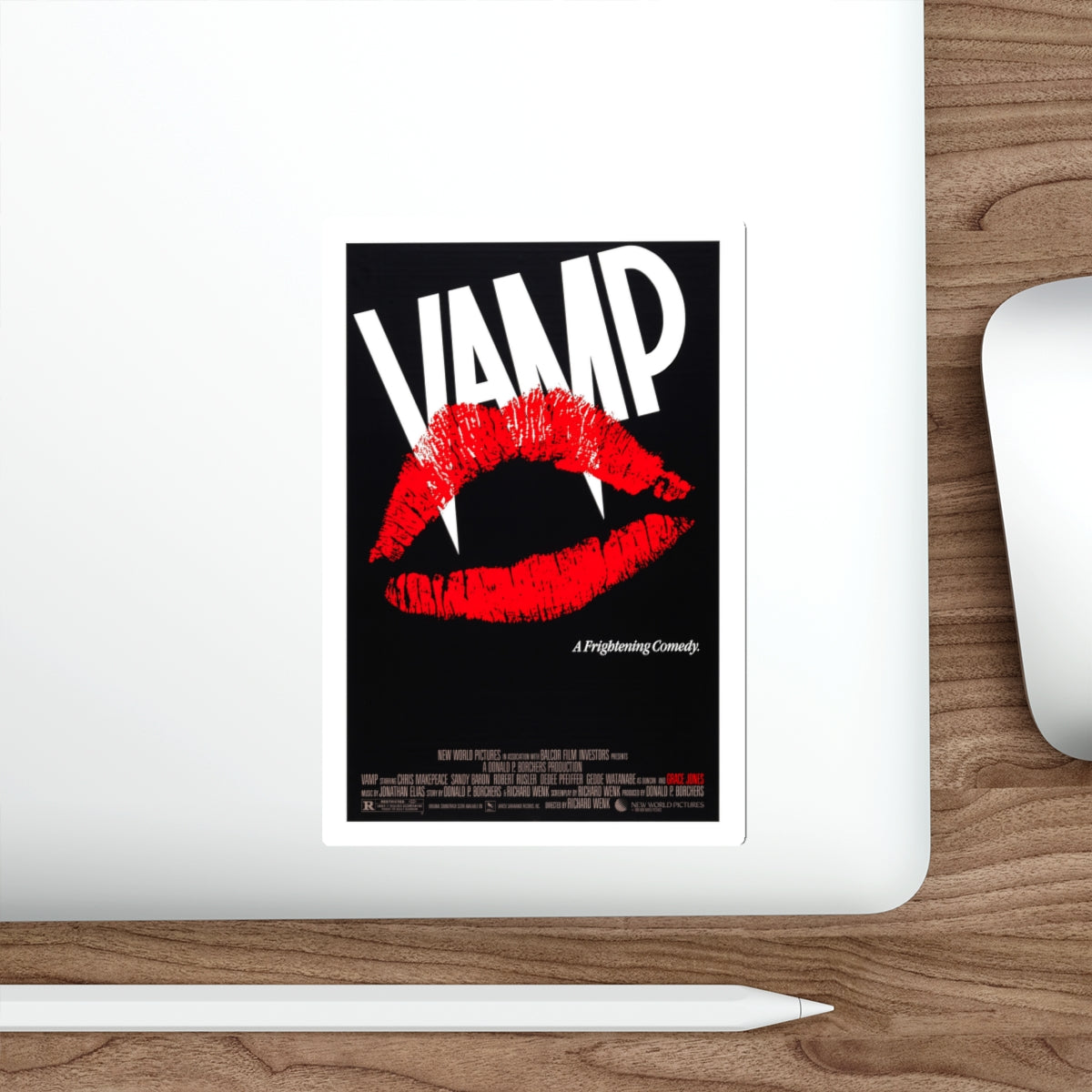 VAMP 1986 Movie Poster STICKER Vinyl Die-Cut Decal-The Sticker Space