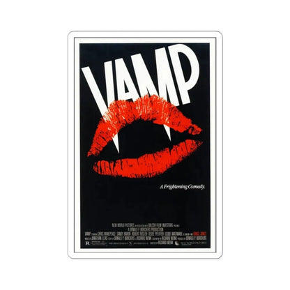 Vamp 1986 Movie Poster - STICKER Vinyl Kiss-Cut Decal 6 Inch White - The Sticker Space