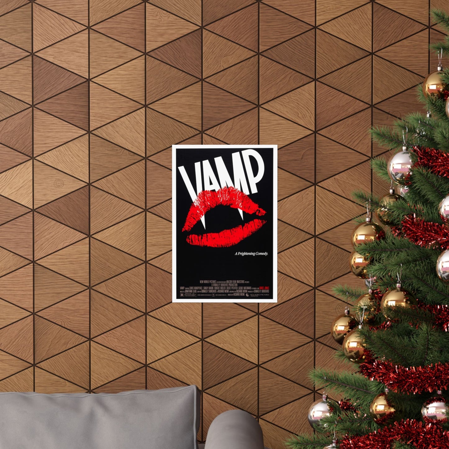 VAMP 1986 - Paper Movie Poster-The Sticker Space