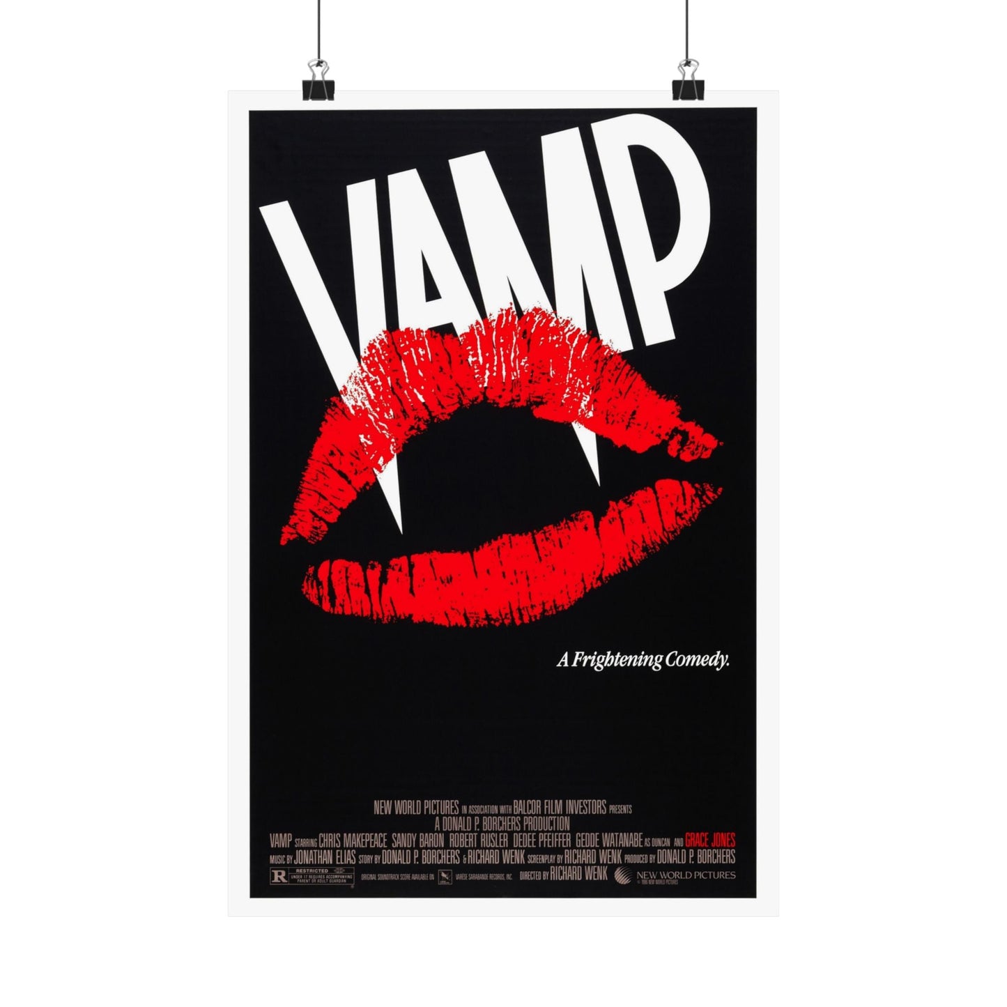 VAMP 1986 - Paper Movie Poster-12″ x 18″-The Sticker Space