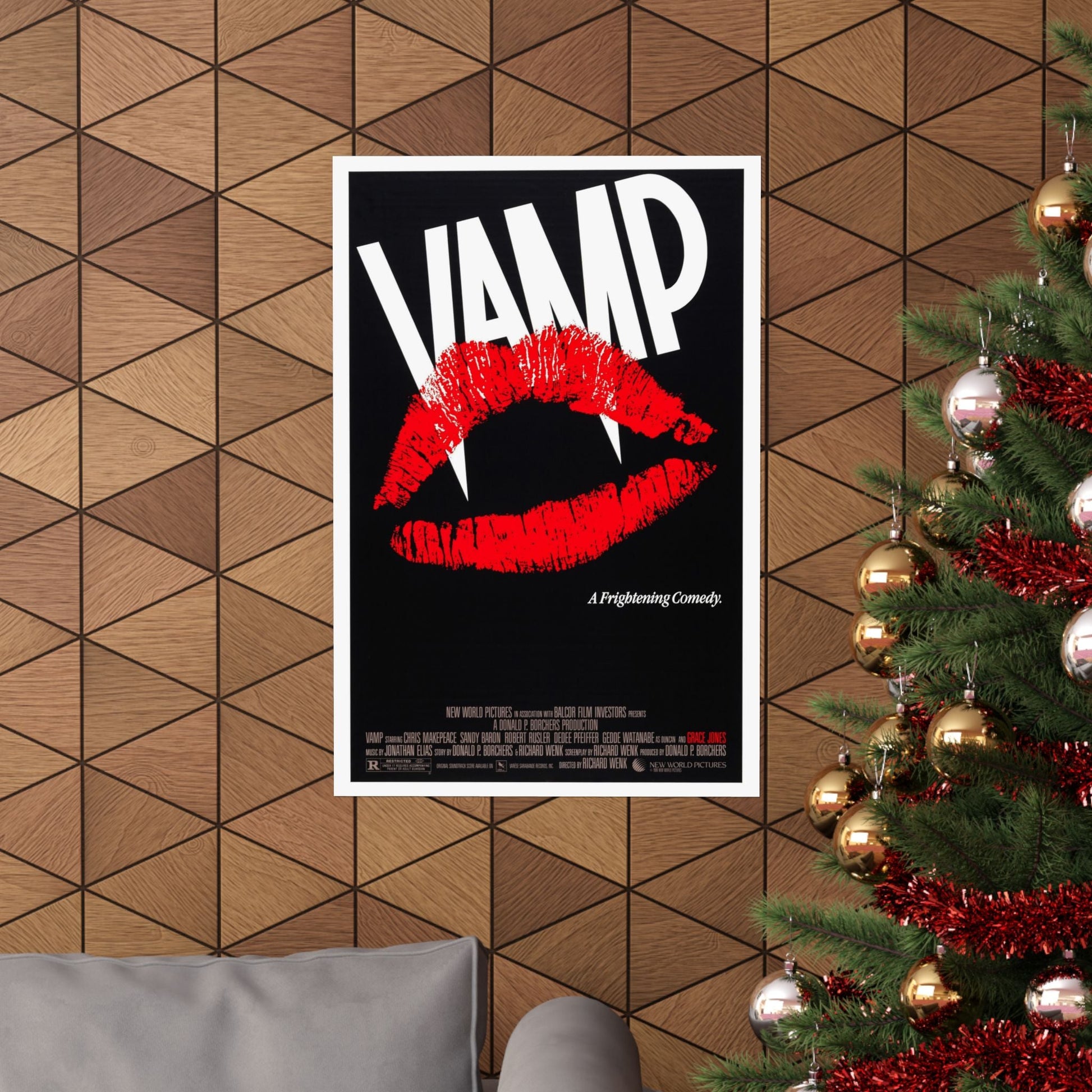 VAMP 1986 - Paper Movie Poster-The Sticker Space