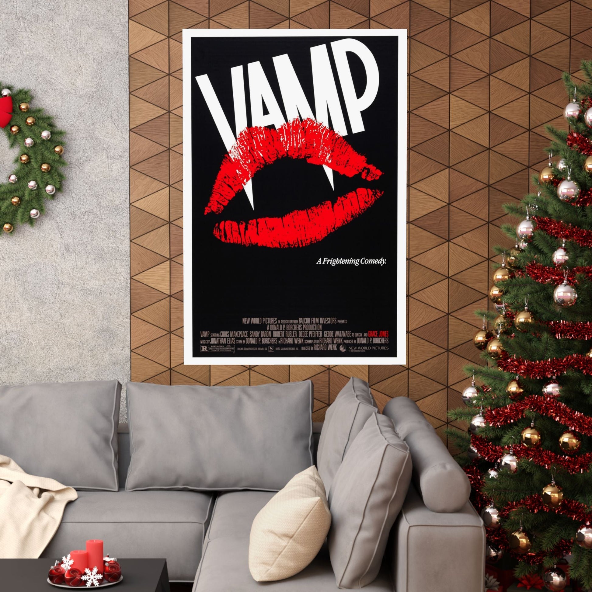 VAMP 1986 - Paper Movie Poster-The Sticker Space