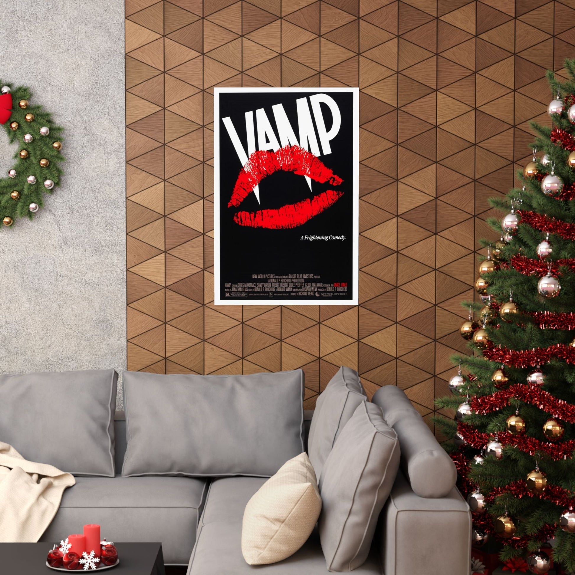 VAMP 1986 - Paper Movie Poster-The Sticker Space