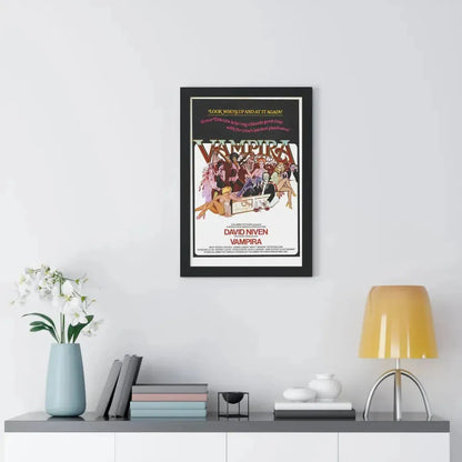 VAMPIRA 1974 - Framed Movie Poster - The Sticker Space