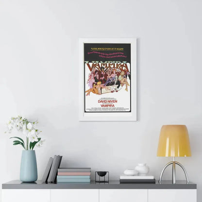 VAMPIRA 1974 - Framed Movie Poster - The Sticker Space