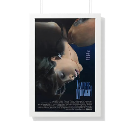VAMPIRE AT MIDNIGHT 1988 - Framed Movie Poster 20" x 30" White - The Sticker Space