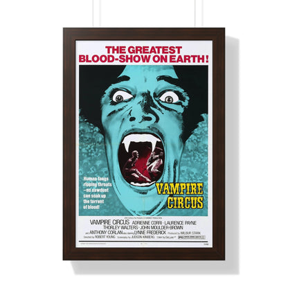 VAMPIRE CIRCUS (2) 1972 - Framed Movie Poster-16″ x 24″-The Sticker Space