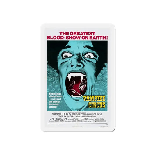 VAMPIRE CIRCUS (2) 1972 Movie Poster - Refrigerator Magnet 6 Inch - The Sticker Space