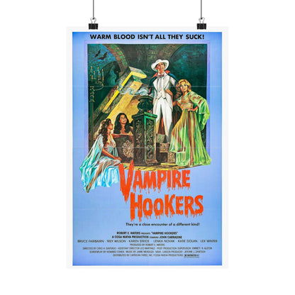 VAMPIRE HOOKERS 1978 - Paper Movie Poster-12″ x 18″-The Sticker Space