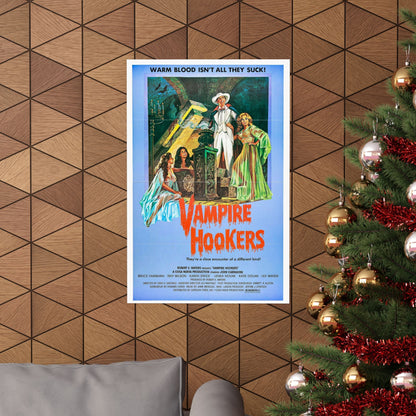 VAMPIRE HOOKERS 1978 - Paper Movie Poster-The Sticker Space