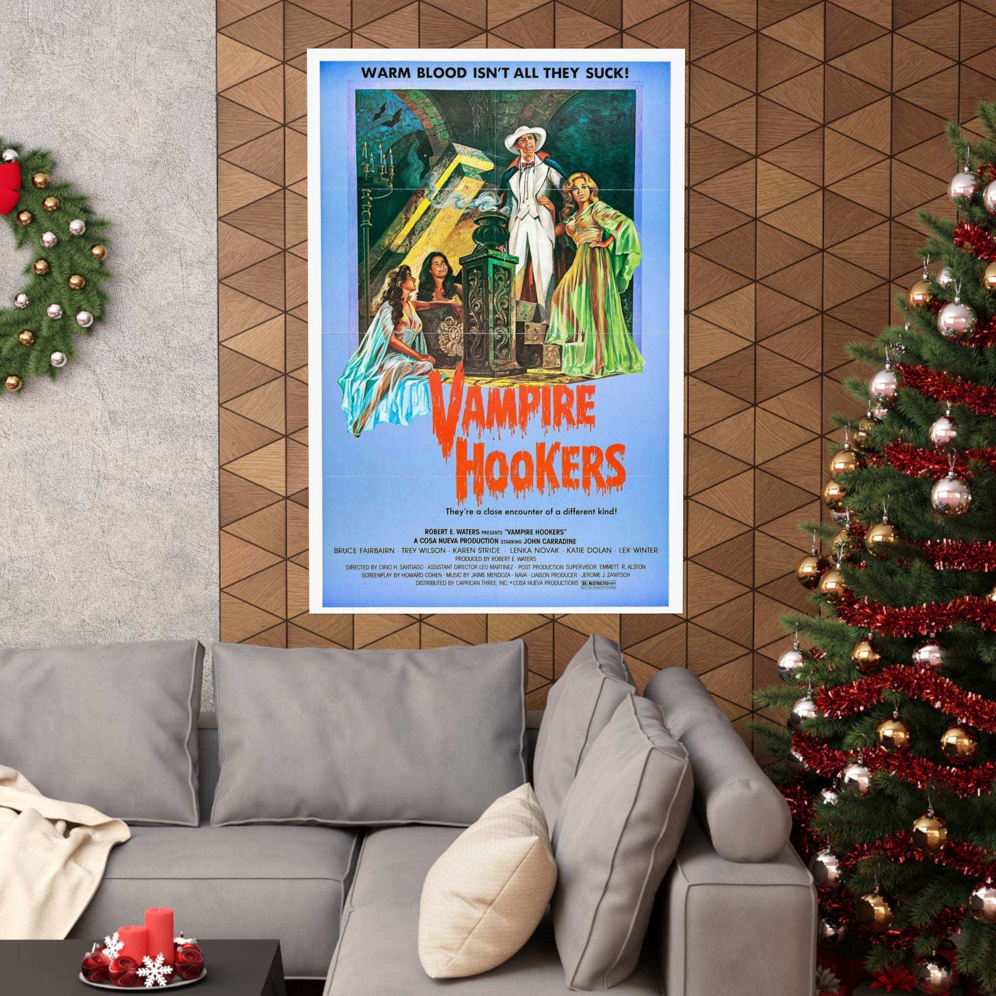 VAMPIRE HOOKERS 1978 - Paper Movie Poster-The Sticker Space