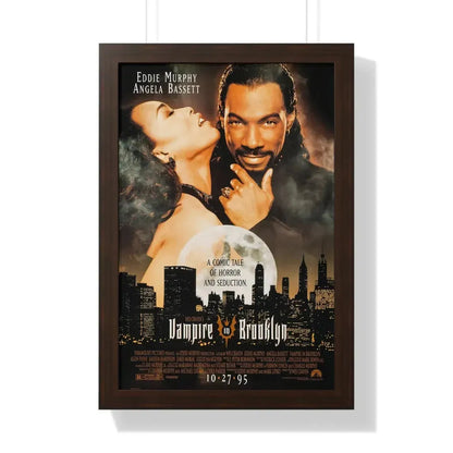 VAMPIRE IN BROOKLYN 1995 - Framed Movie Poster 16″ x 24″ Walnut - The Sticker Space