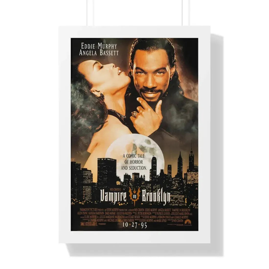 VAMPIRE IN BROOKLYN 1995 - Framed Movie Poster 16″ x 24″ White - The Sticker Space