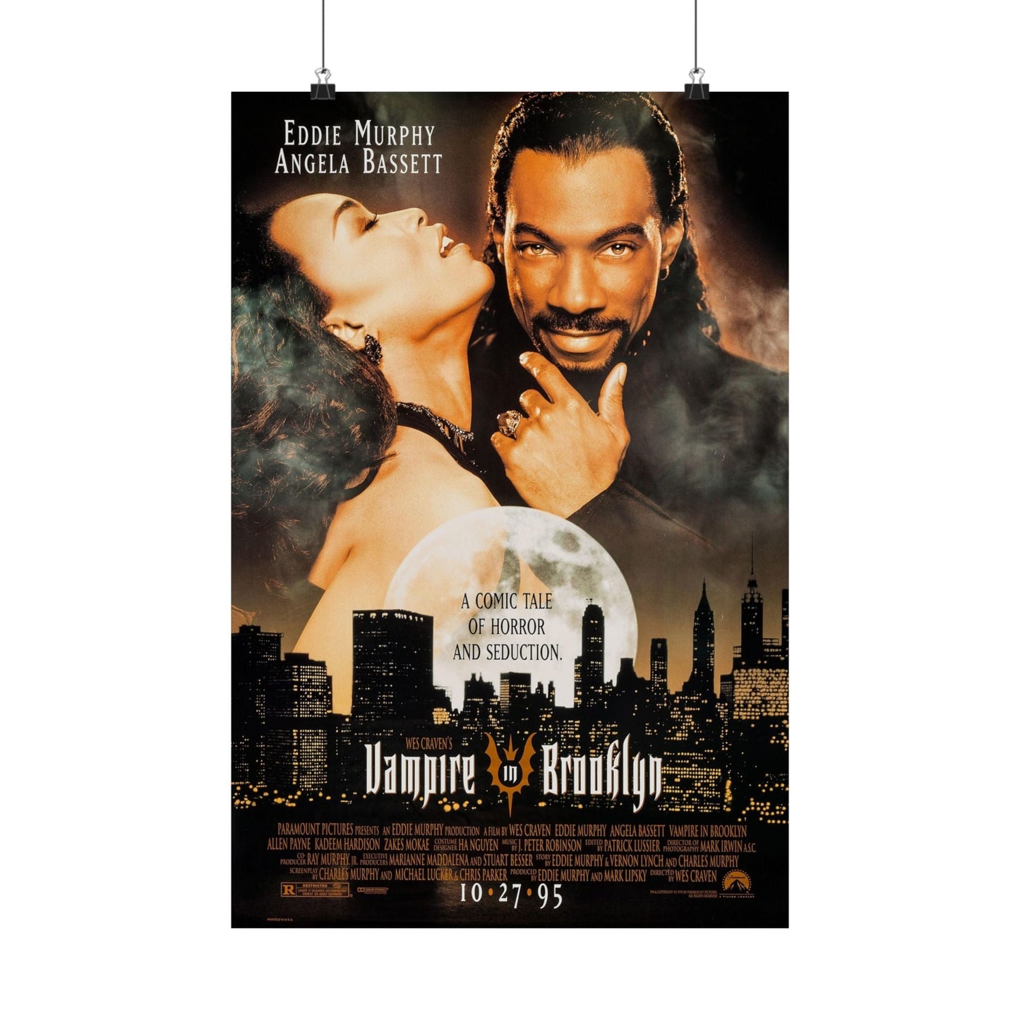 VAMPIRE IN BROOKLYN 1995 - Paper Movie Poster-16″ x 24″-The Sticker Space