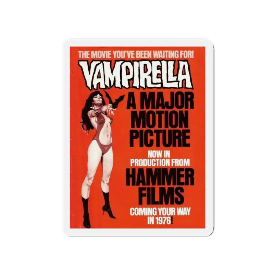 VAMPIRELLA (UNRELEASED) 1996 Movie Poster - Refrigerator Magnet 4 Inch - The Sticker Space