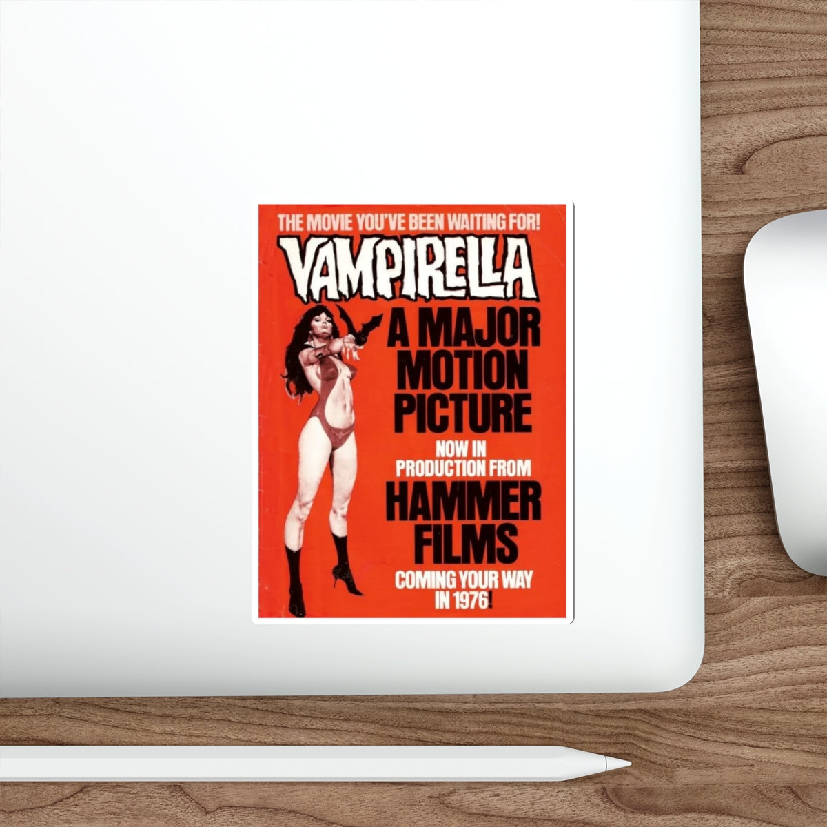 VAMPIRELLA (UNRELEASED) 1996 Movie Poster STICKER Vinyl Die-Cut Decal-The Sticker Space