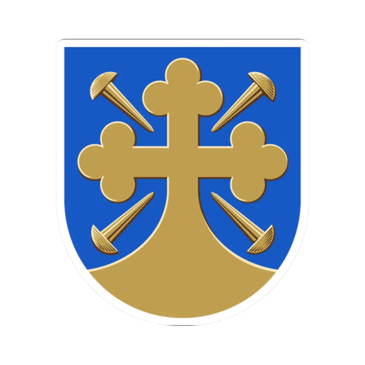 Vampula.vaakuna (Finland) (Coat of Arms) STICKER Vinyl Kiss-Cut Decal 2 Inch White - The Sticker Space