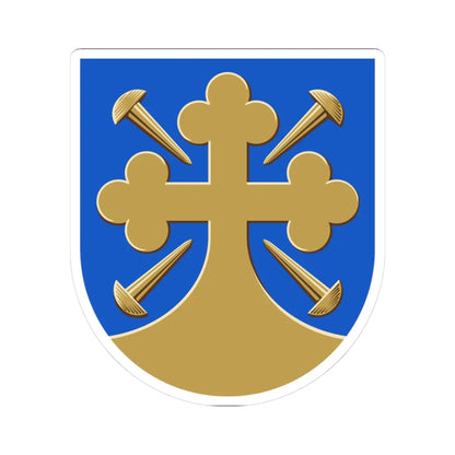 Vampula.vaakuna (Finland) (Coat of Arms) STICKER Vinyl Kiss-Cut Decal 3 Inch White - The Sticker Space