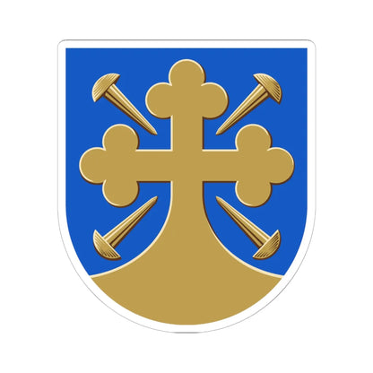 Vampula.vaakuna (Finland) (Coat of Arms) STICKER Vinyl Kiss-Cut Decal 6 Inch White - The Sticker Space