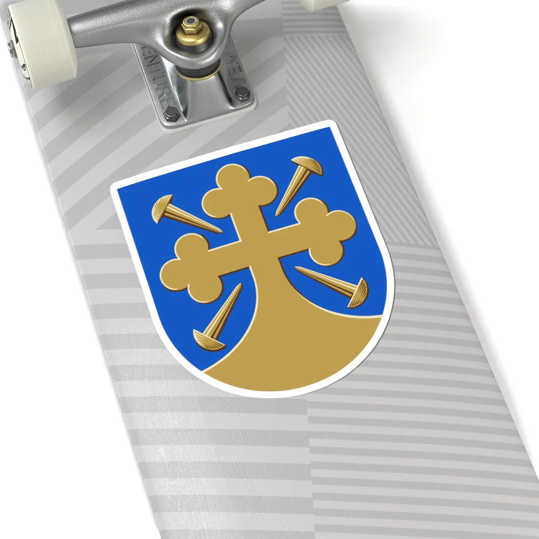 Vampula.vaakuna (Finland) (Coat of Arms) STICKER Vinyl Kiss-Cut Decal - The Sticker Space