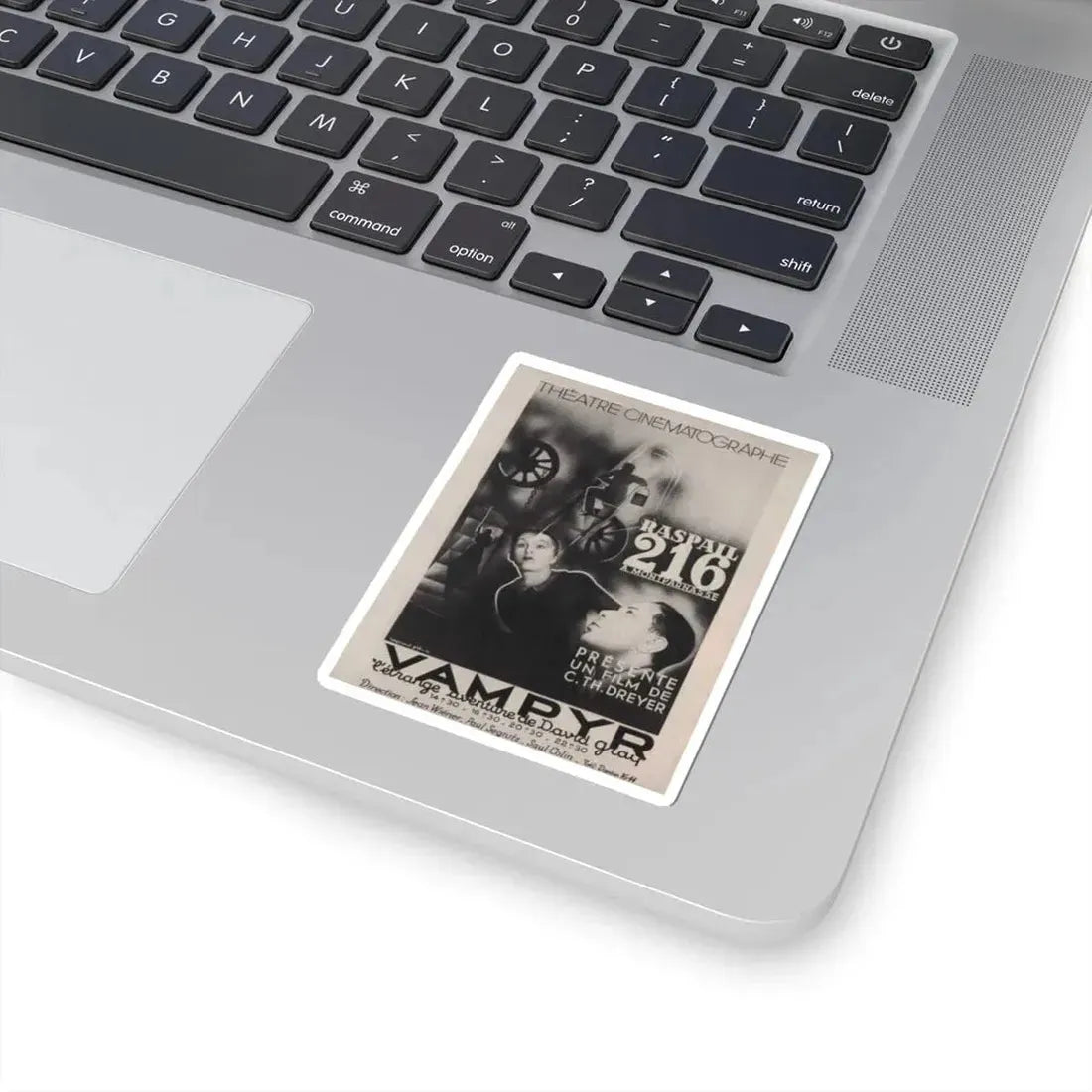 VAMPYR 1932 Movie Poster - STICKER Vinyl Kiss-Cut Decal - The Sticker Space