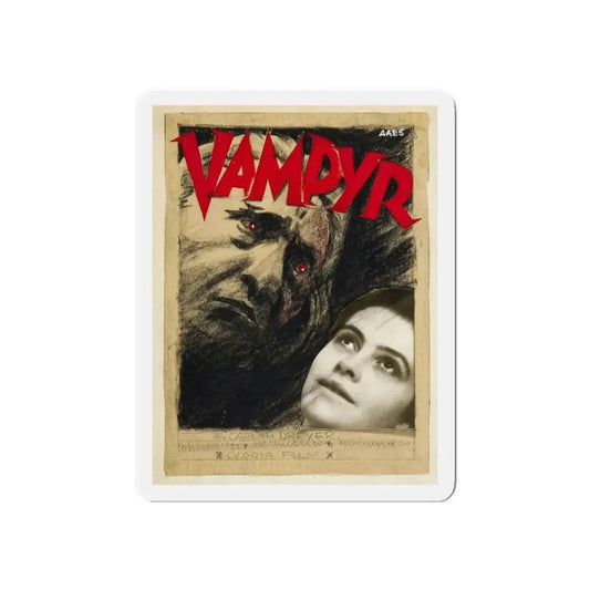VAMPYR (2) 1932 Movie Poster - Refrigerator Magnet 6 Inch Die-Cut - The Sticker Space