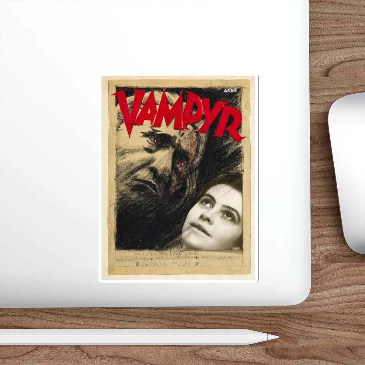 VAMPYR (2) 1932 Movie Poster STICKER Vinyl Die-Cut Decal-The Sticker Space