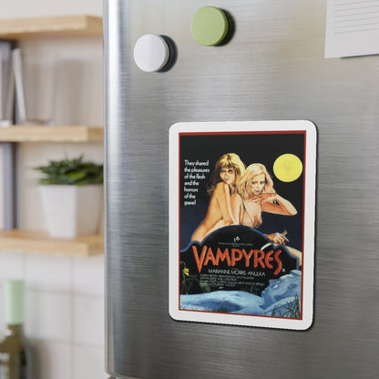 VAMPYRES 1975 Movie Poster - Refrigerator Magnet