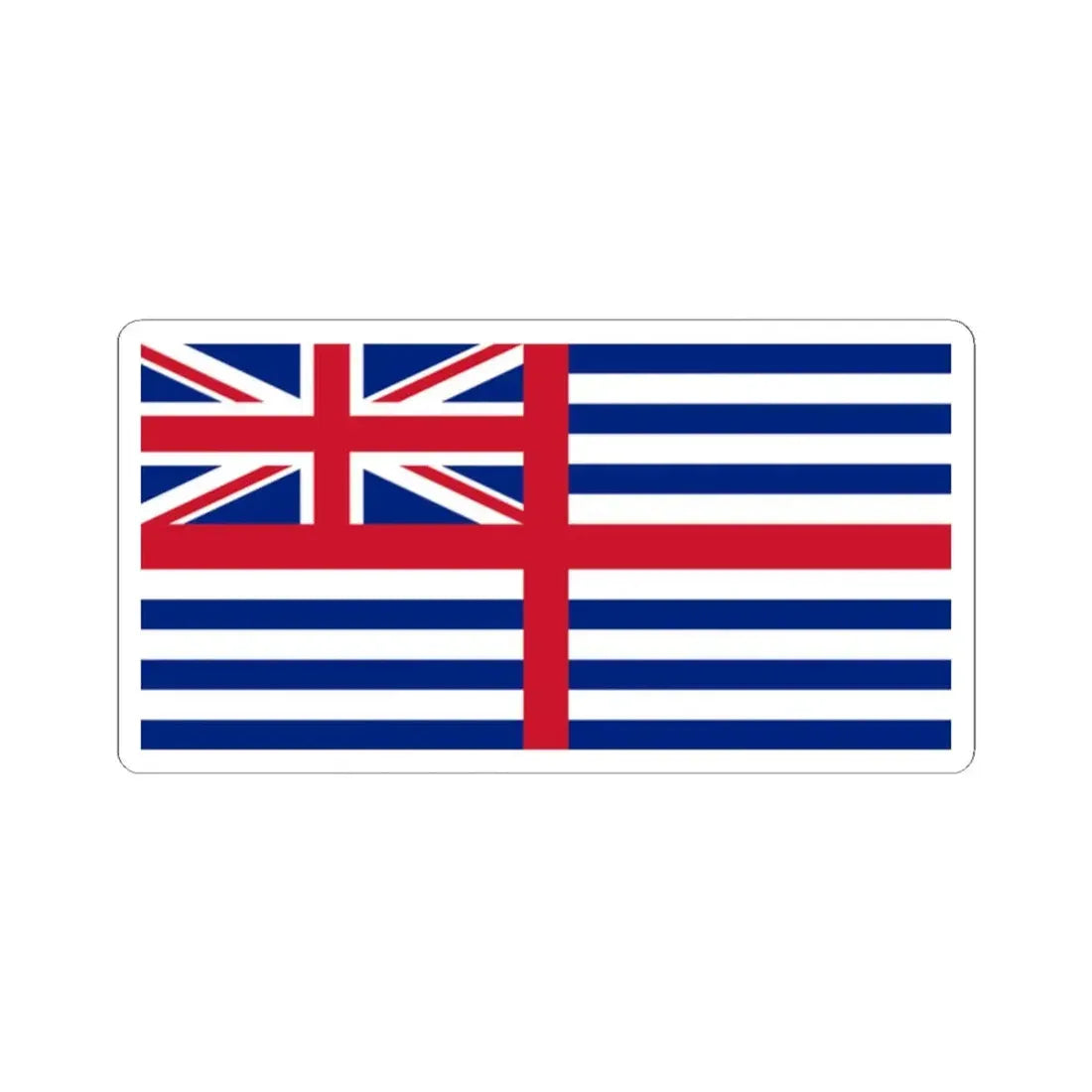 Van Diemens Land Ensign (Australia) STICKER Vinyl Kiss-Cut Decal 2 Inch White - The Sticker Space