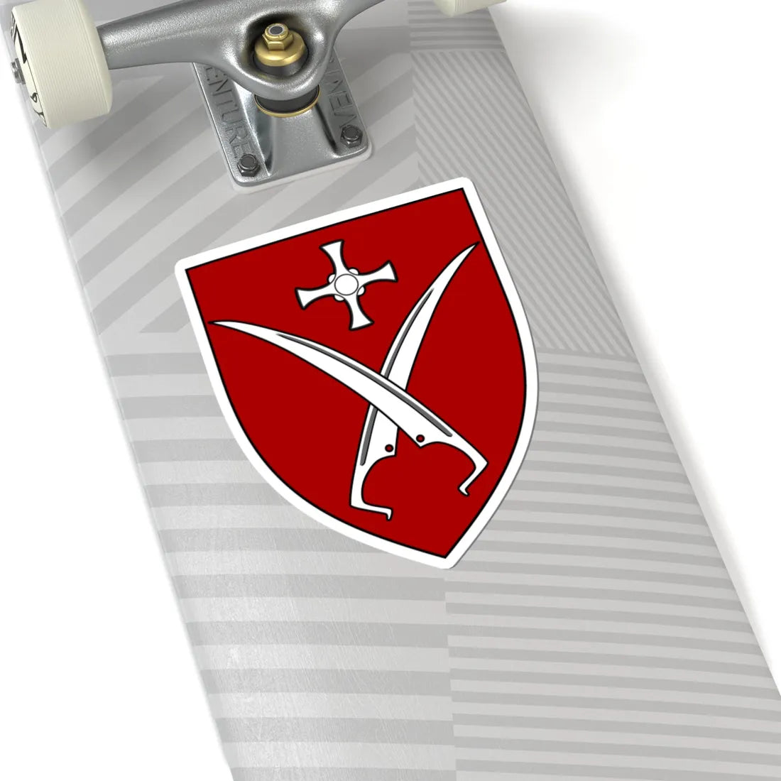 Van Mildert Coll Durham shield (England) (Coat of Arms) STICKER Vinyl Kiss-Cut Decal - The Sticker Space