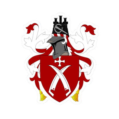 Van Mildert Durham (England) (Coat of Arms) STICKER Vinyl Kiss-Cut Decal 2 Inch White - The Sticker Space