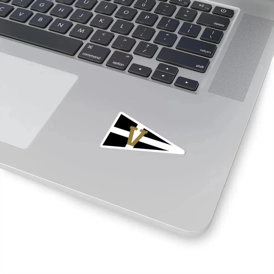 Vanderbilt burgee (United States) STICKER Vinyl Kiss-Cut Decal - The Sticker Space