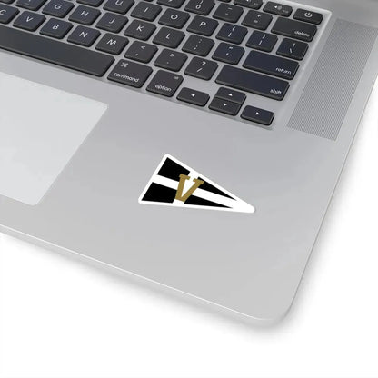 Vanderbilt burgee (United States) STICKER Vinyl Kiss-Cut Decal - The Sticker Space