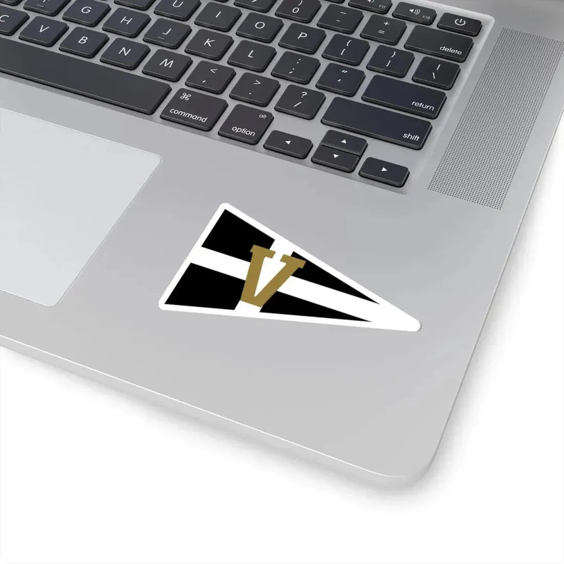 Vanderbilt burgee (United States) STICKER Vinyl Kiss-Cut Decal - The Sticker Space