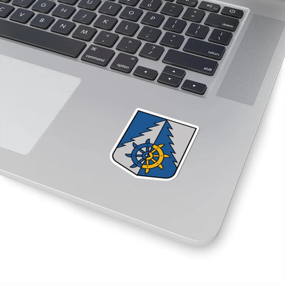 Īvandes pagasta ģerbonis (Latvia) (Coat of Arms) STICKER Vinyl Kiss-Cut Decal - The Sticker Space