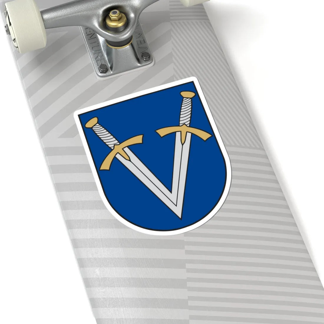 Vandžiogalos herbas (Lithuania) (Coat of Arms) STICKER Vinyl Kiss-Cut Decal - The Sticker Space