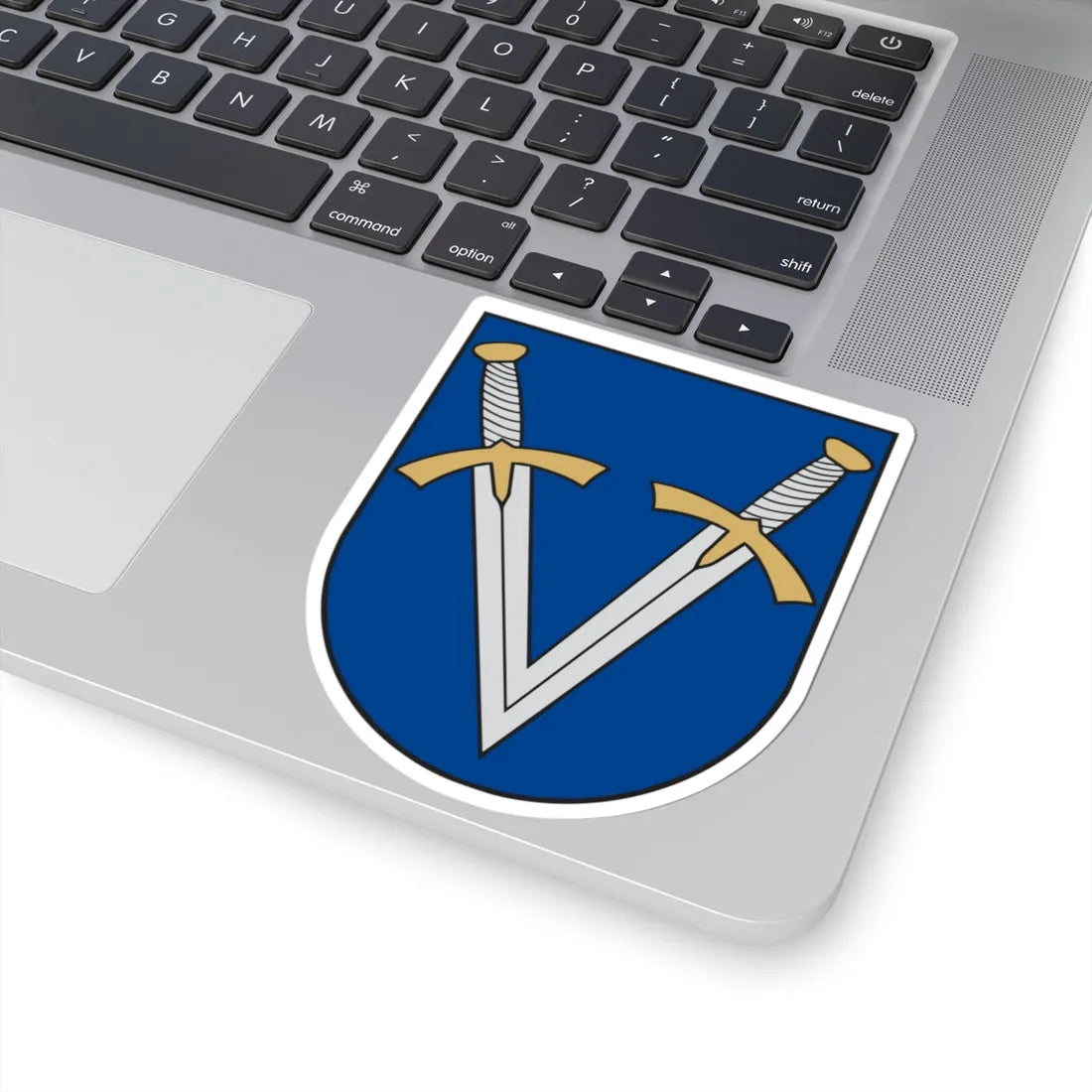 Vandžiogalos herbas (Lithuania) (Coat of Arms) STICKER Vinyl Kiss-Cut Decal - The Sticker Space