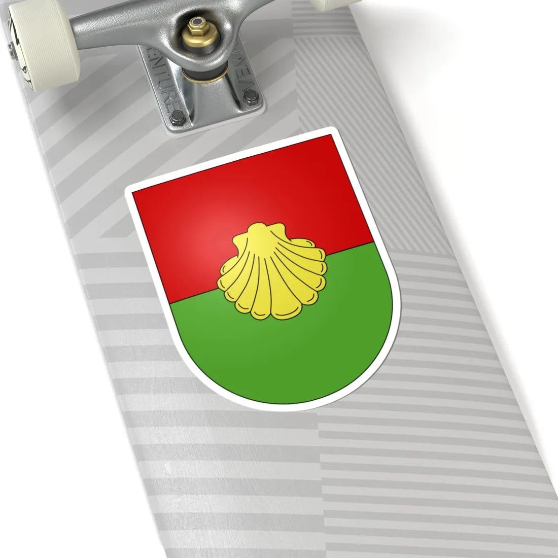 Vandoeuvres-coat of arms (Switzerland) (Coat of Arms) STICKER Vinyl Kiss-Cut Decal - The Sticker Space