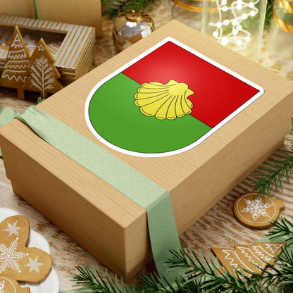 Vandoeuvres-coat of arms (Switzerland) (Coat of Arms) STICKER Vinyl Kiss-Cut Decal - The Sticker Space