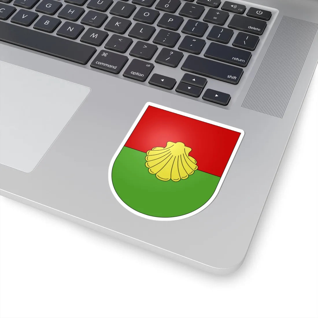 Vandoeuvres-coat of arms (Switzerland) (Coat of Arms) STICKER Vinyl Kiss-Cut Decal - The Sticker Space