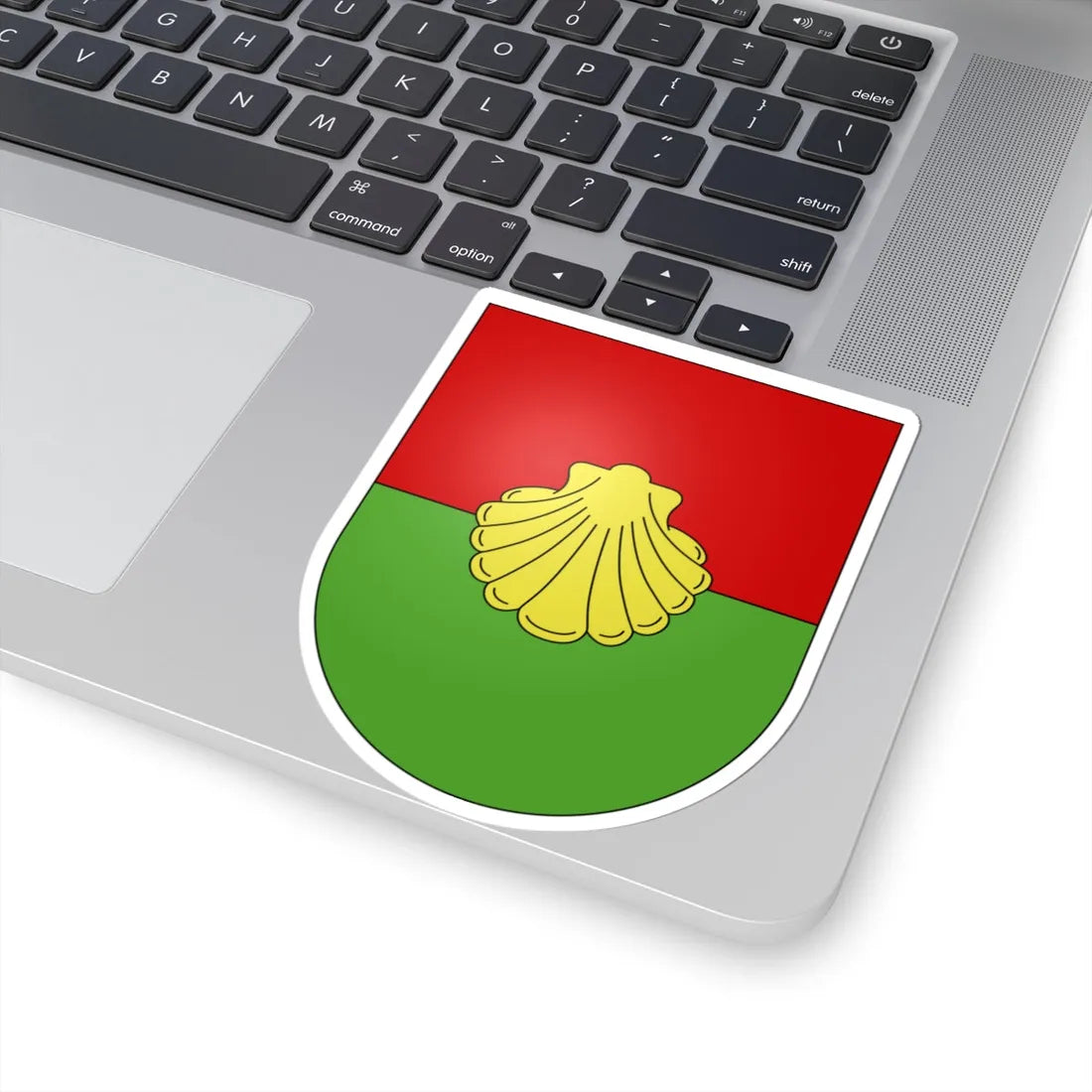 Vandoeuvres-coat of arms (Switzerland) (Coat of Arms) STICKER Vinyl Kiss-Cut Decal - The Sticker Space