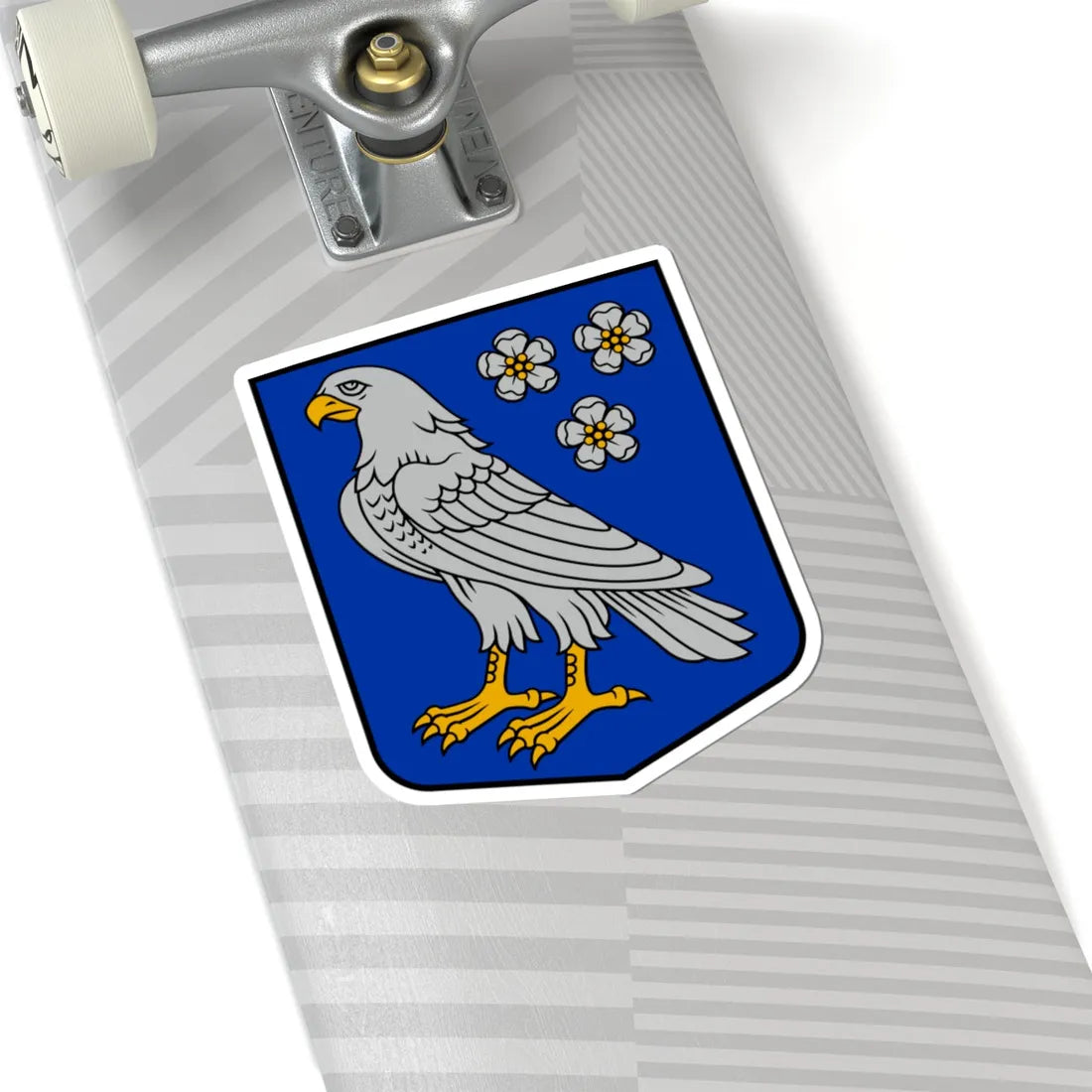 Vandzenes pagasta ģerbonis (Latvia) (Coat of Arms) STICKER Vinyl Kiss-Cut Decal - The Sticker Space
