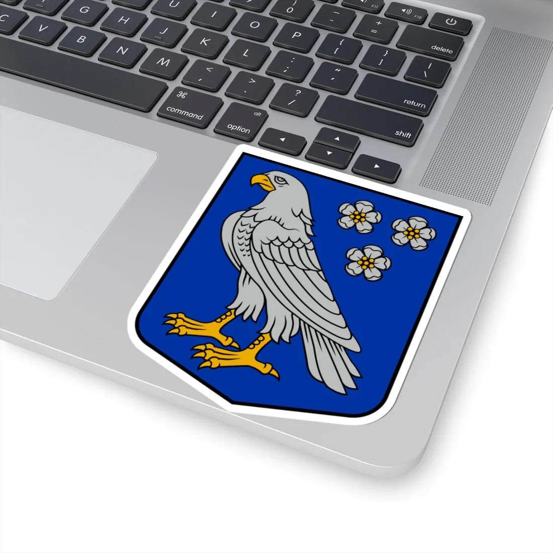 Vandzenes pagasta ģerbonis (Latvia) (Coat of Arms) STICKER Vinyl Kiss-Cut Decal - The Sticker Space