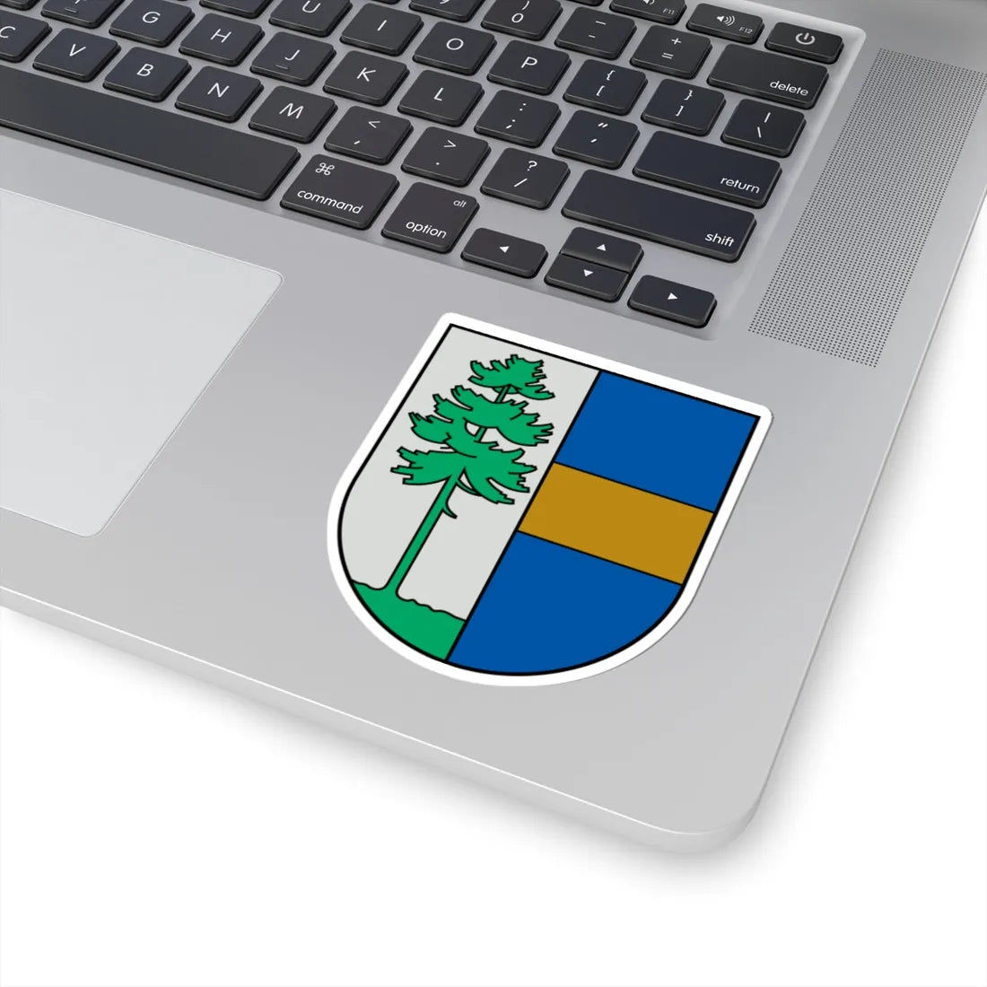 Vangazi COA (Latvia) (Coat of Arms) STICKER Vinyl Kiss-Cut Decal - The Sticker Space