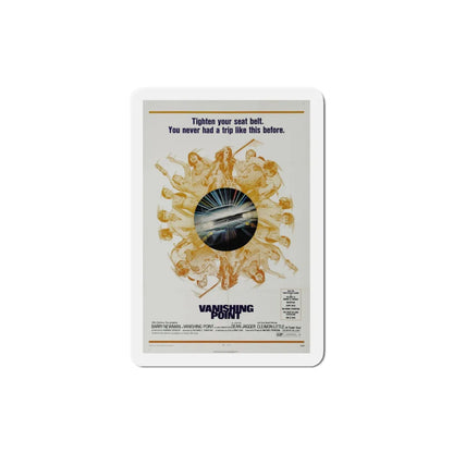 Vanishing Point 1971 Movie Poster Refrigerator Magnet 3 Inch - The Sticker Space