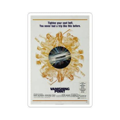 Vanishing Point 1971 Movie Poster STICKER Vinyl Die-Cut Decal 2 Inch - The Sticker Space