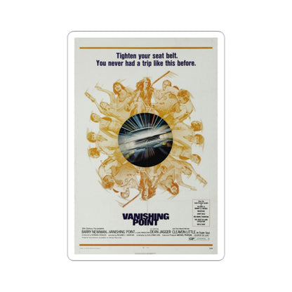 Vanishing Point 1971 Movie Poster STICKER Vinyl Die-Cut Decal-2 Inch-The Sticker Space