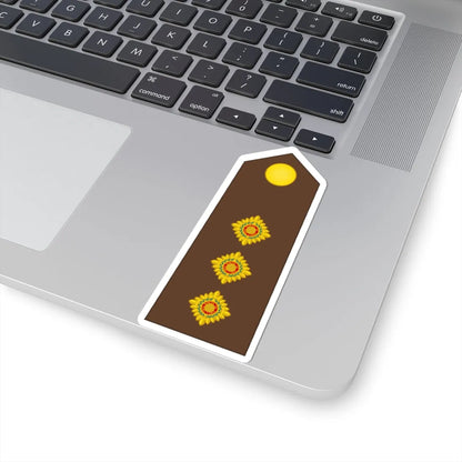 Vanuatu MF OF 02 (Vanuatu) (Military Rank) STICKER Vinyl Kiss-Cut Decal - The Sticker Space