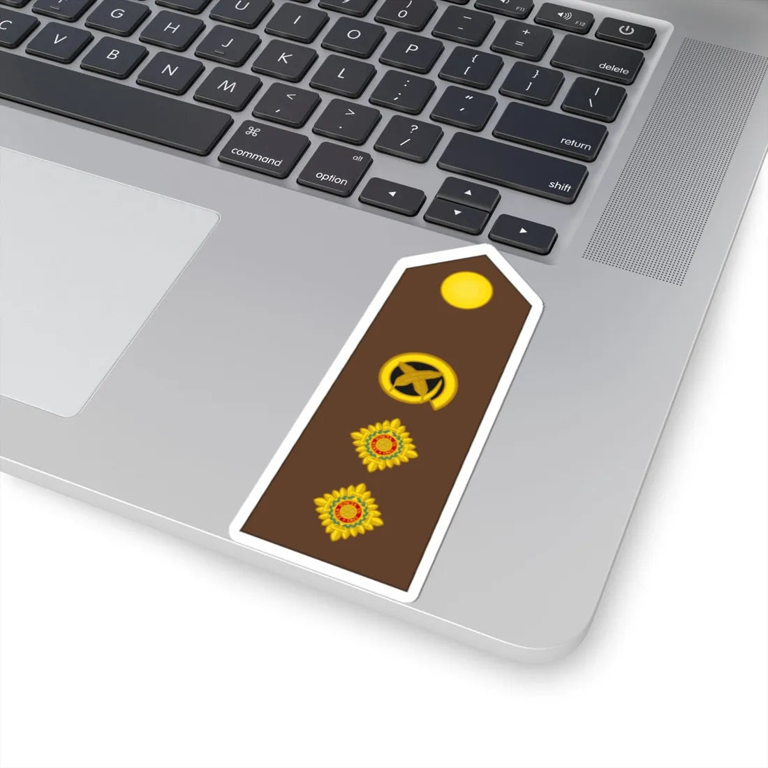 Vanuatu MF OF 05 (Vanuatu) (Military Rank) STICKER Vinyl Kiss-Cut Decal - The Sticker Space