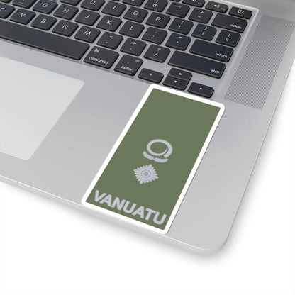 Vanuatu Mobile Force OF 4 (Vanuatu) (Military Rank) STICKER Vinyl Kiss-Cut Decal - The Sticker Space